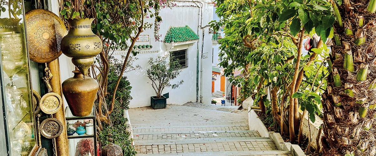 The streets of Tangier